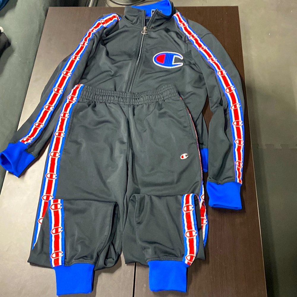 Champion track suit